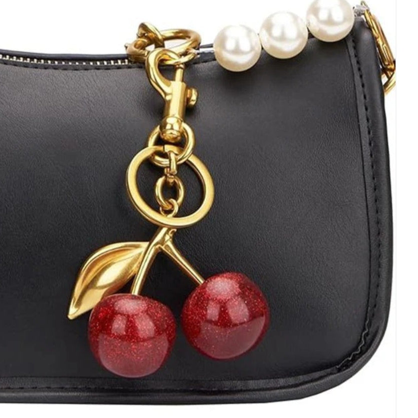 COACH Cherry charm keychain for bag