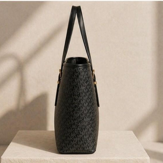 Elegant MK Monogram Large Shoulder Bag for Women - Office & Casual Wear