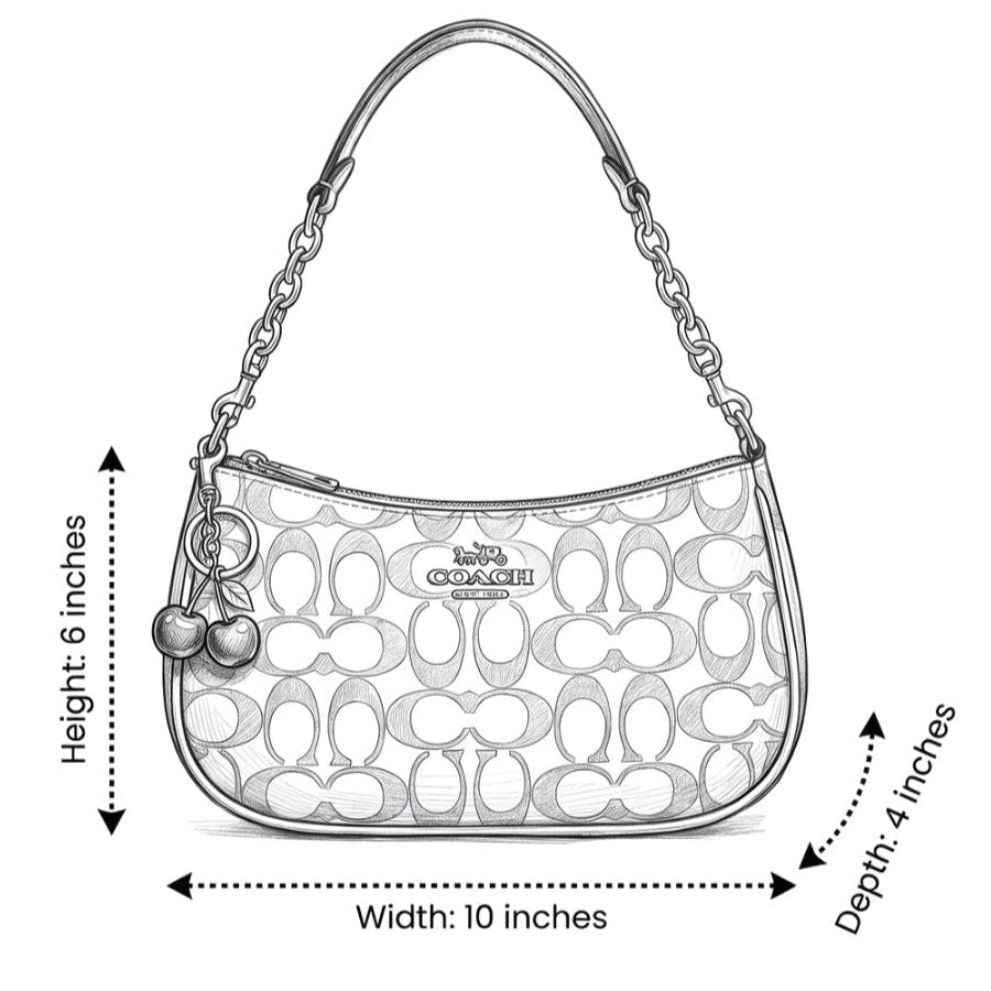 Signature Classic Bagiffy collection - Golden sand ( with cherry key chain )