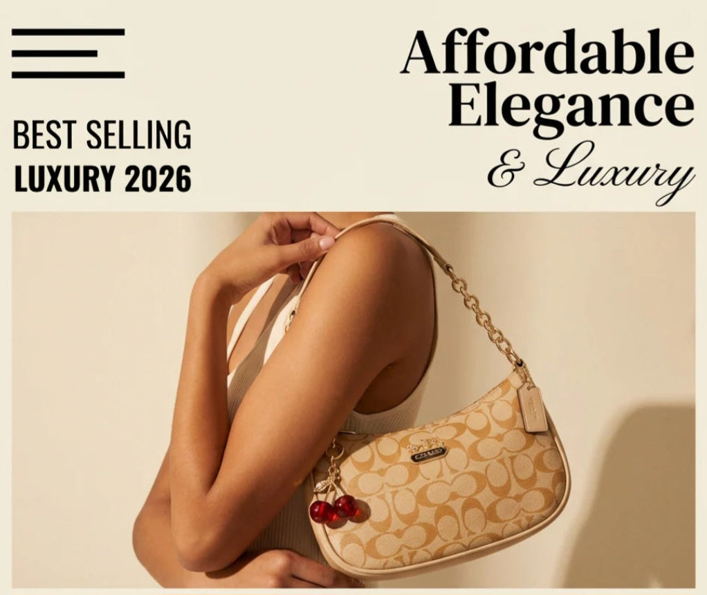 Signature Classic Bagiffy collection - Golden sand ( with cherry key chain )