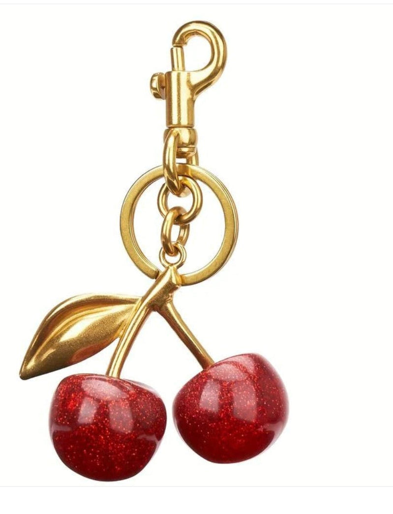 COACH Cherry charm keychain for bag